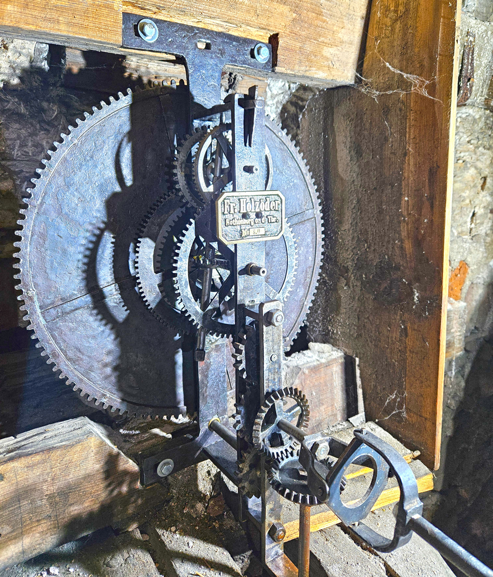 Abb. 3: Astronomisches Zeigerwerk, Foto: Silvio Marugg