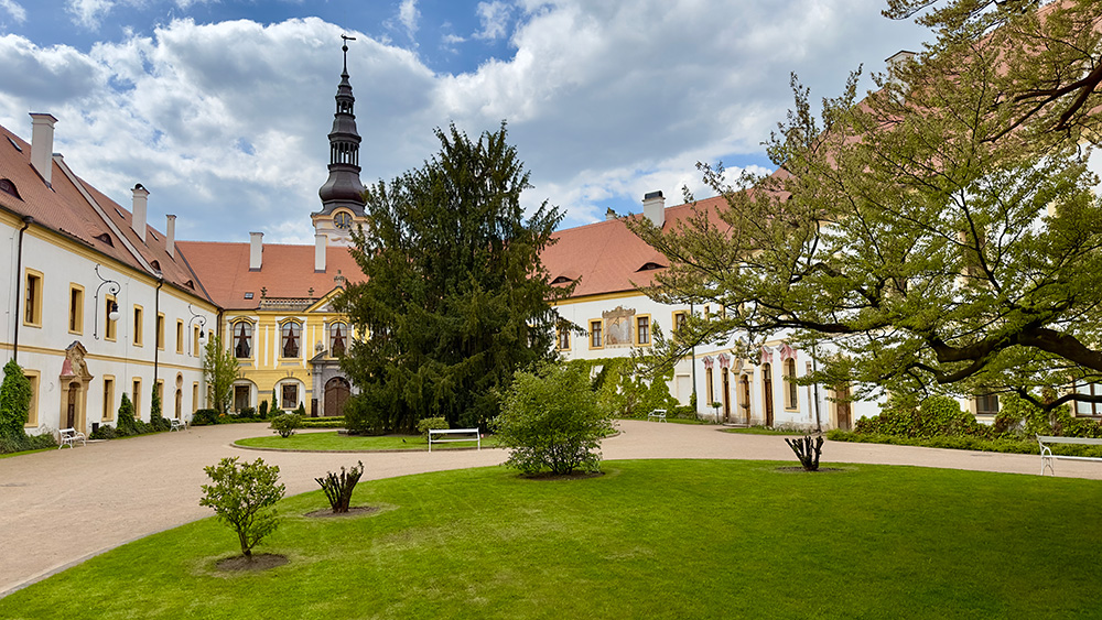 Abb. 16: Schloss Děčín (Innenhof), Foto: Thomas Muff