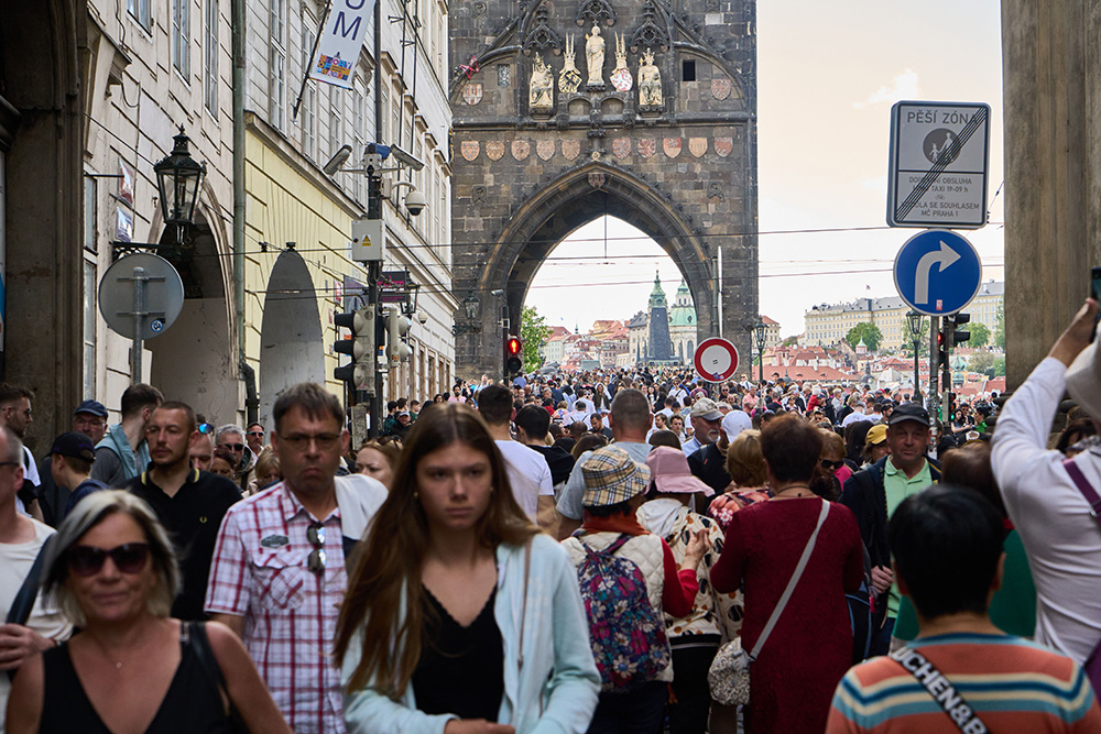Abb. 32: volles Prag, Foto: Wolfgang Raufer